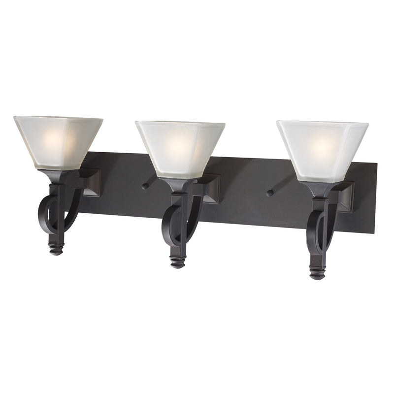 Fremont 3-Light Vanity in Oiled Bronze ELK Lighting | Vanity Light | Modishstore