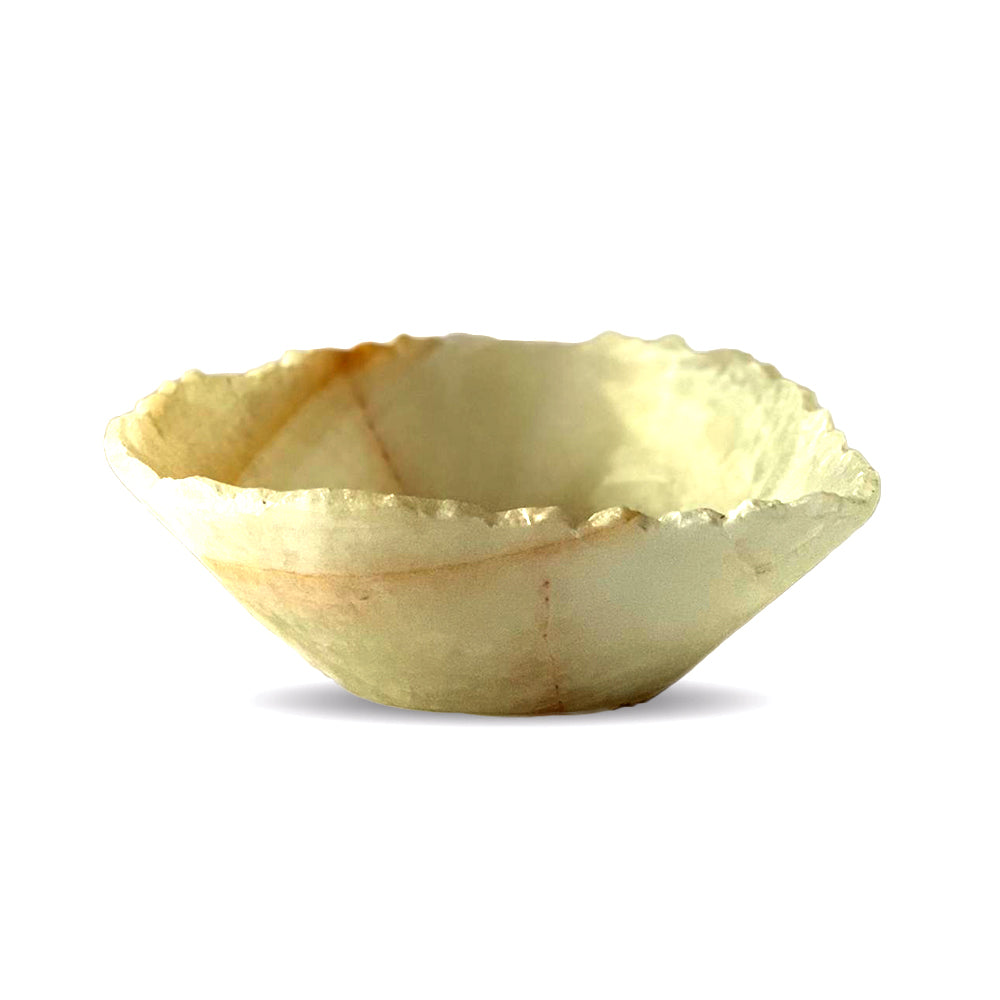 Raw Edge Natural Free Form Onyx Bowl - Small-3