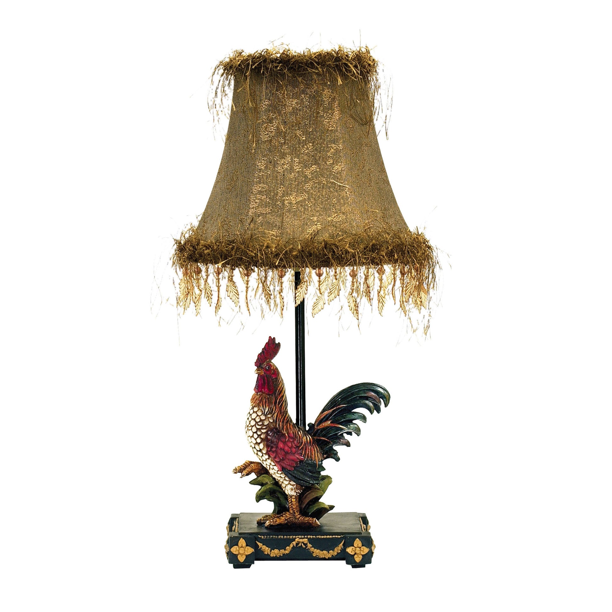 Dimond Lighting Petite Rooster Table Lamp in Ainsworth Finish | Modishstore | Table Lamps