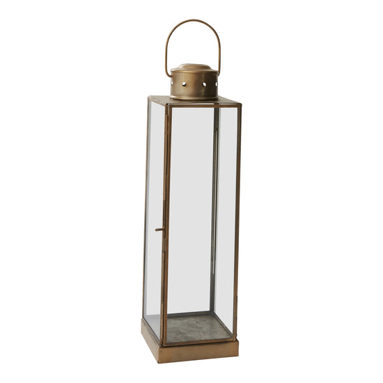 Hartman Lantern Set Of 2 By Accent Decor - 3 Sizes - Clear - Glass ...