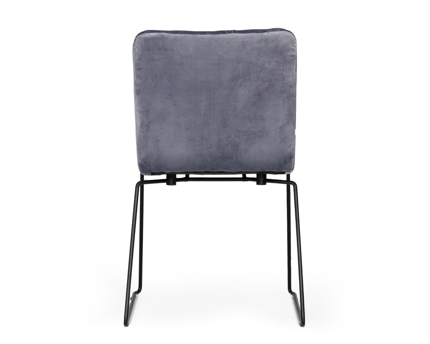 Modrest Yannis - Modern Grey Fabric Dining Chair (Set of 2) | Dining Chairs | Modishstore - 2