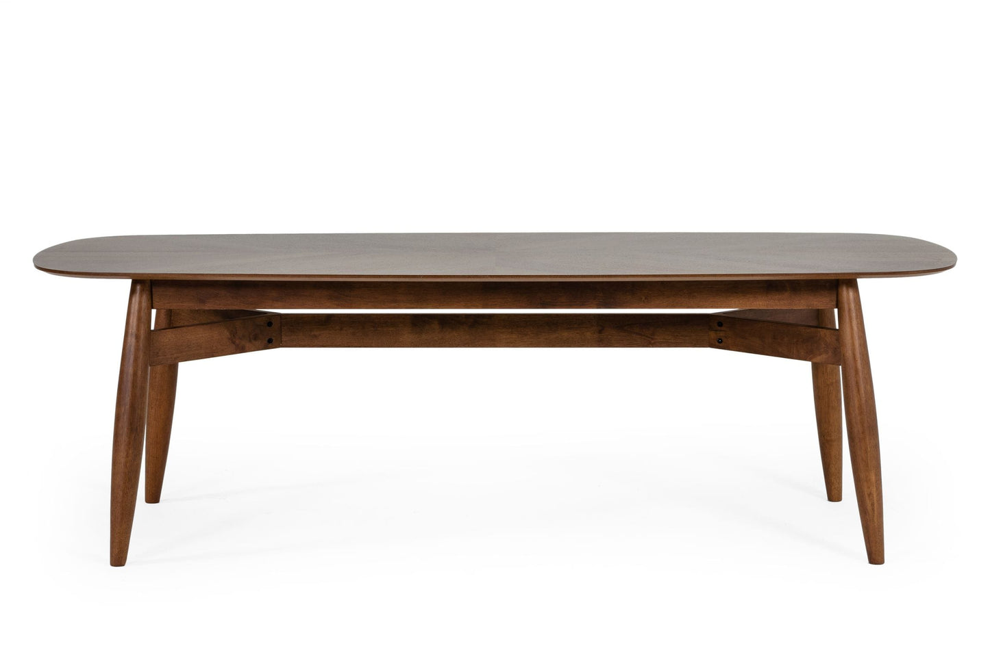 Modrest Ackley - Modern Walnut Rectangular Dining Table | Dining Tables | Modishstore - 3