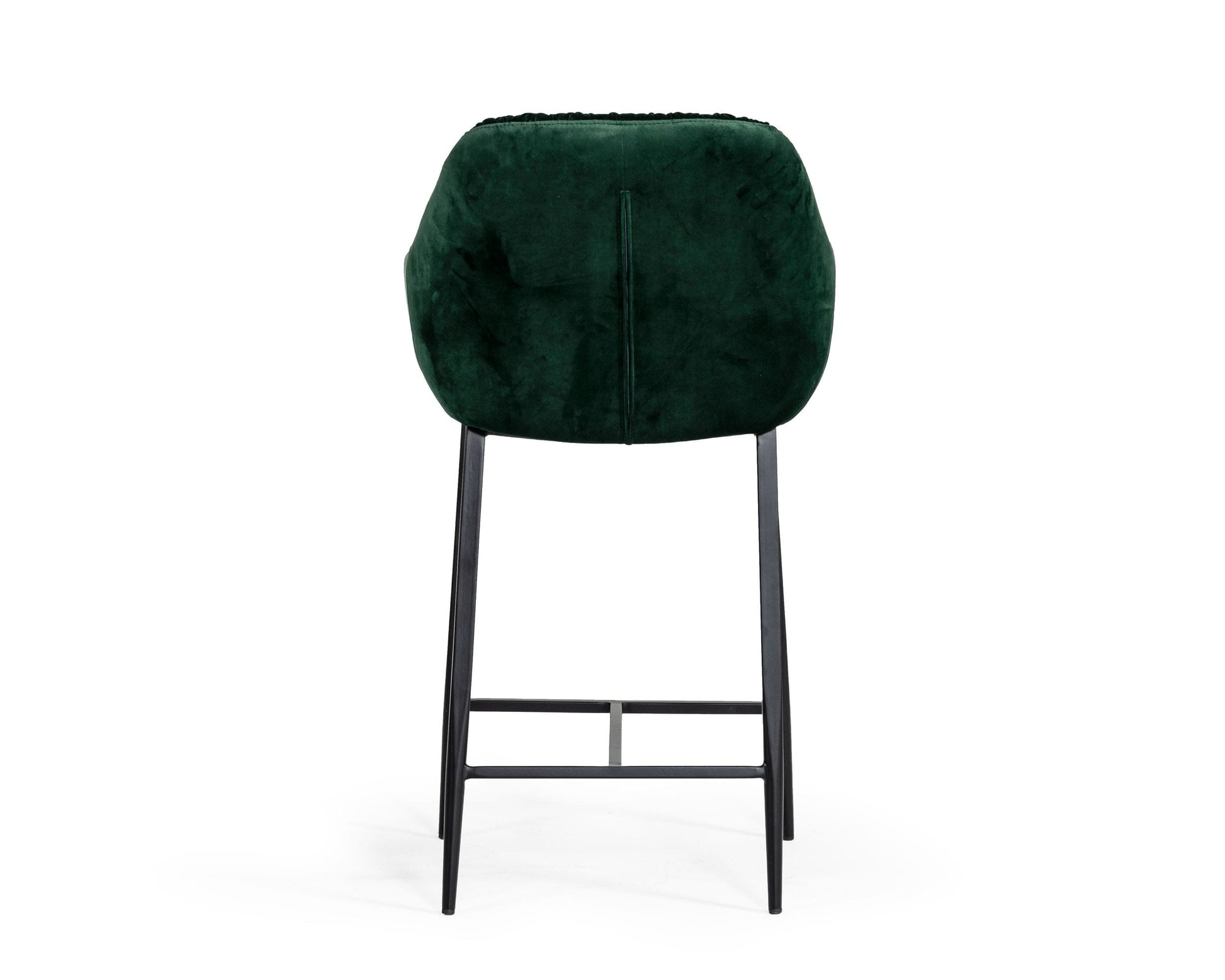 Modrest Katrina - Modern Green Fabric Bar Stool | Bar Stools | Modishstore - 4