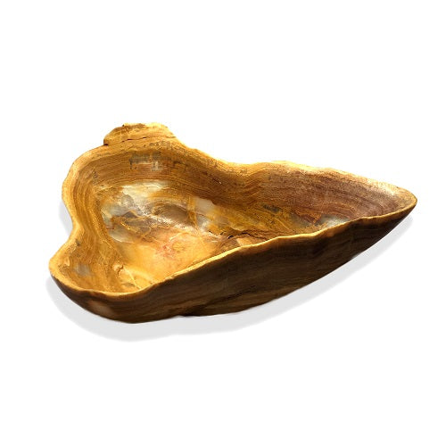 Banded Onyx Bowl - Large - Brown/Amber/Tan-7