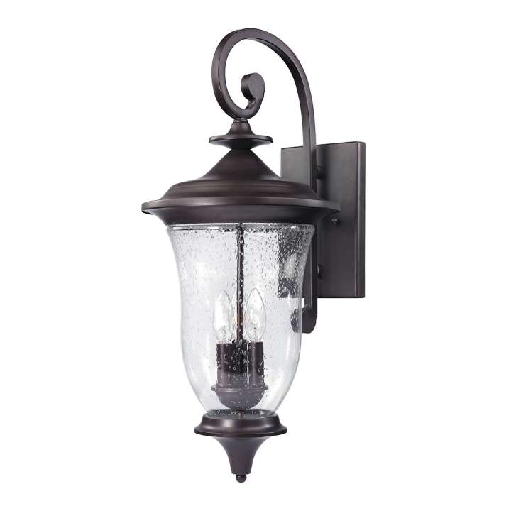 Trinity 3-Light Coach Lantern in Oil Rubbed Bronze - Large | Sconces | Modishstore