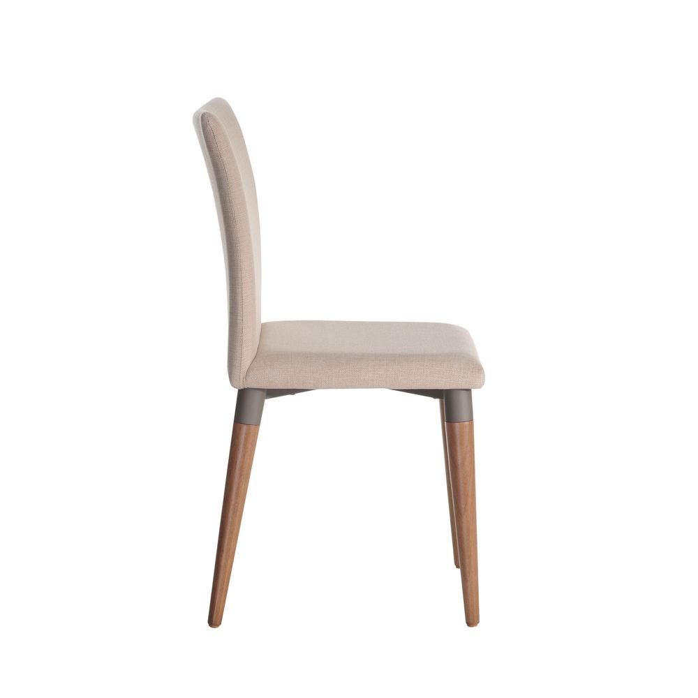 Charles Dining Chair in Dark Beige By Manhattan Comfort | Dining Chairs | Modishstore - 3