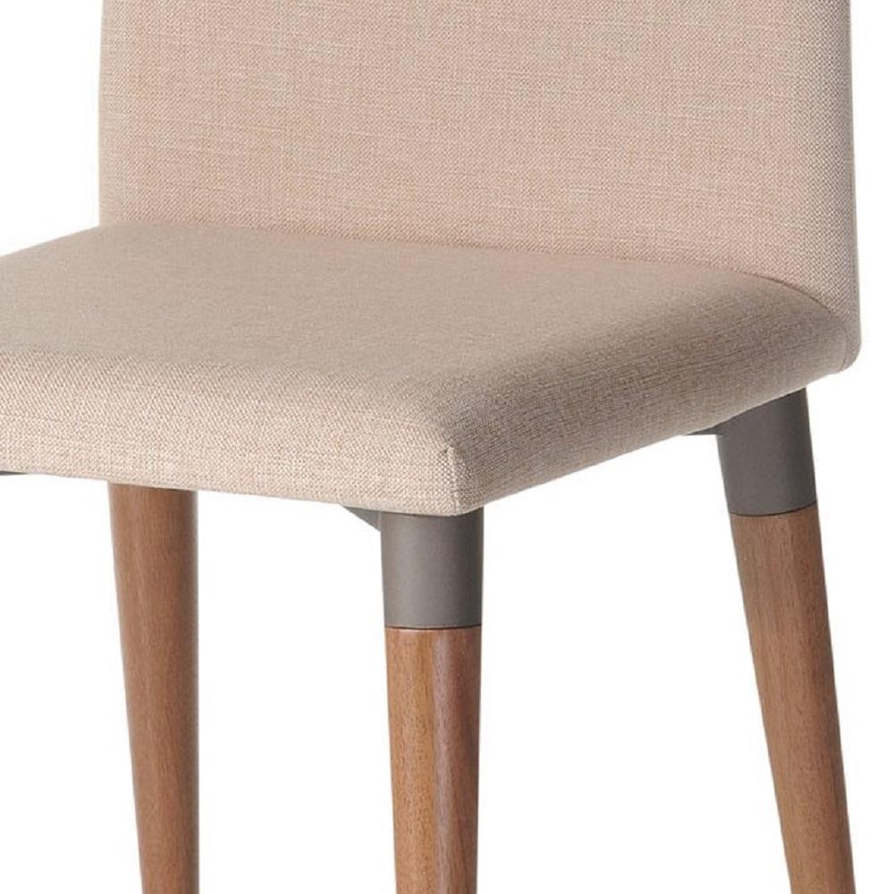 Charles Dining Chair in Dark Beige By Manhattan Comfort | Dining Chairs | Modishstore - 4