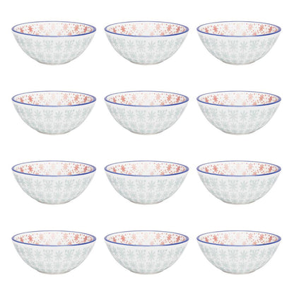 Daily Full Bowl 6 Large Dinner 20.29 oz. Soup Bowls  in Red and Blue By Manhattan Comfort | Dinnerware | Modishstore - 11