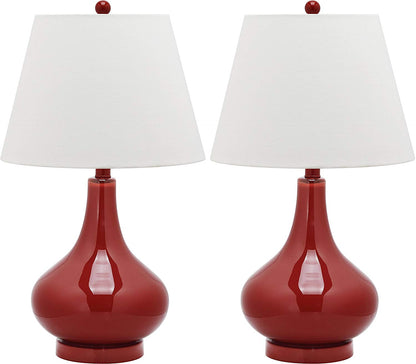 Safavieh Amy Gourd Glass Lamp | Table Lamps | Modishstore - 5