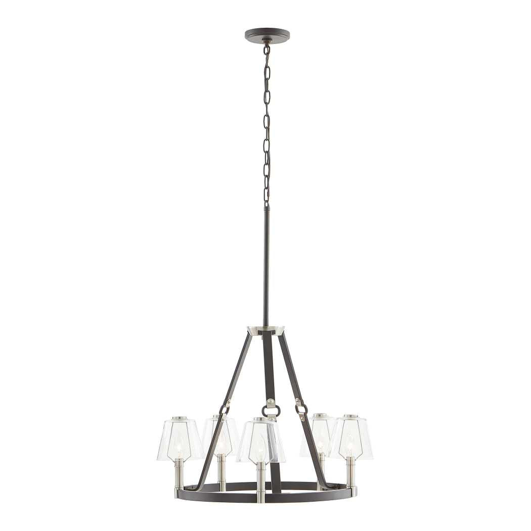 Armstrong Grove 25'' Wide 5-Light Chandelier - Espresso By ELK |Chandeliers |Modishstore - 7