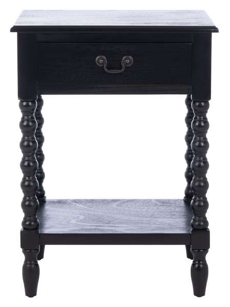 Safavieh Athena Accent Table - Black | Accent Tables | Modishstore - 2