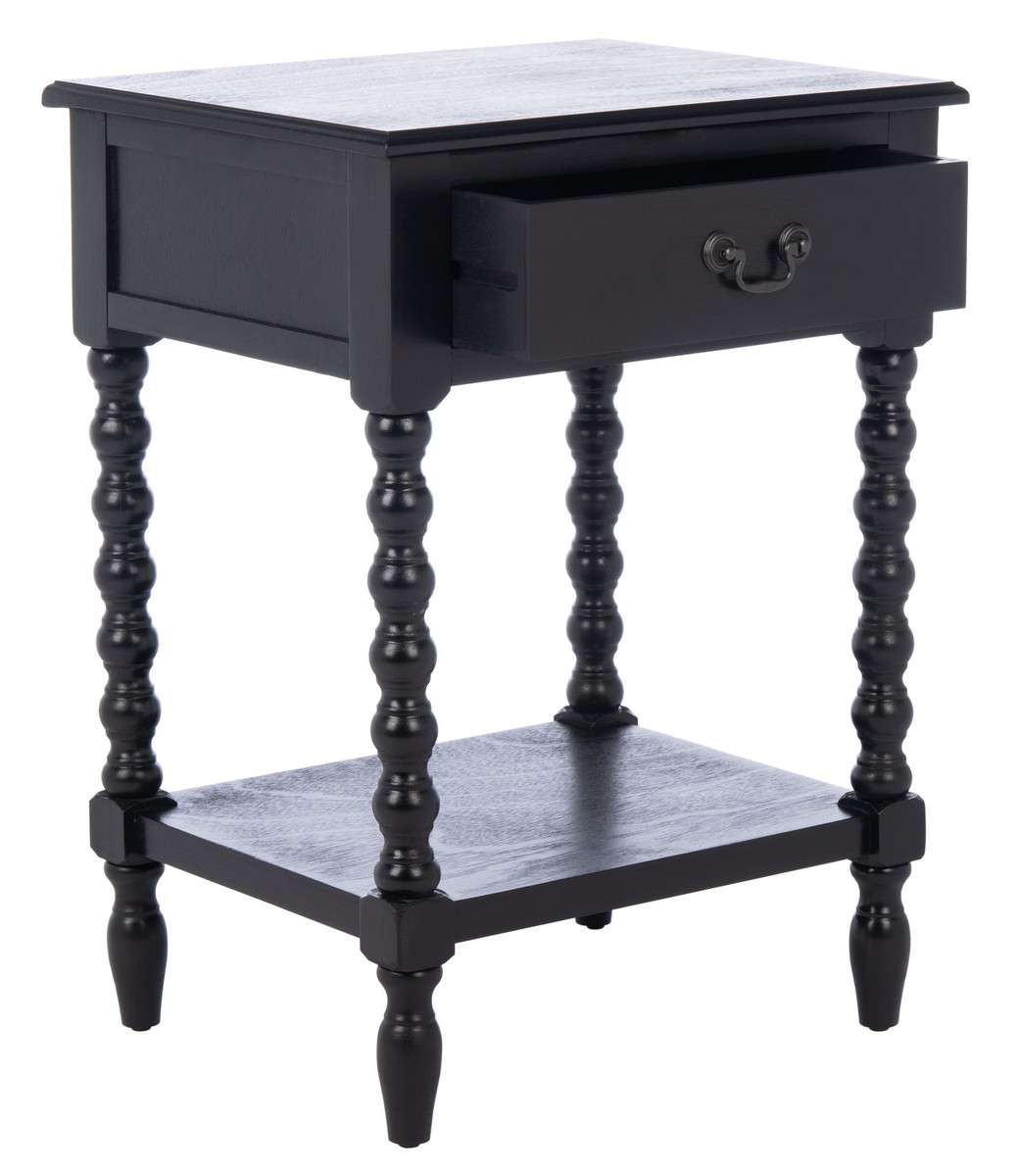 Safavieh Athena Accent Table - Black | Accent Tables | Modishstore - 3