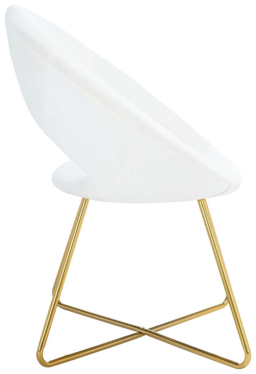 Safavieh Aliena Accent Chair - Ivory | Accent Chairs | Modishstore - 3