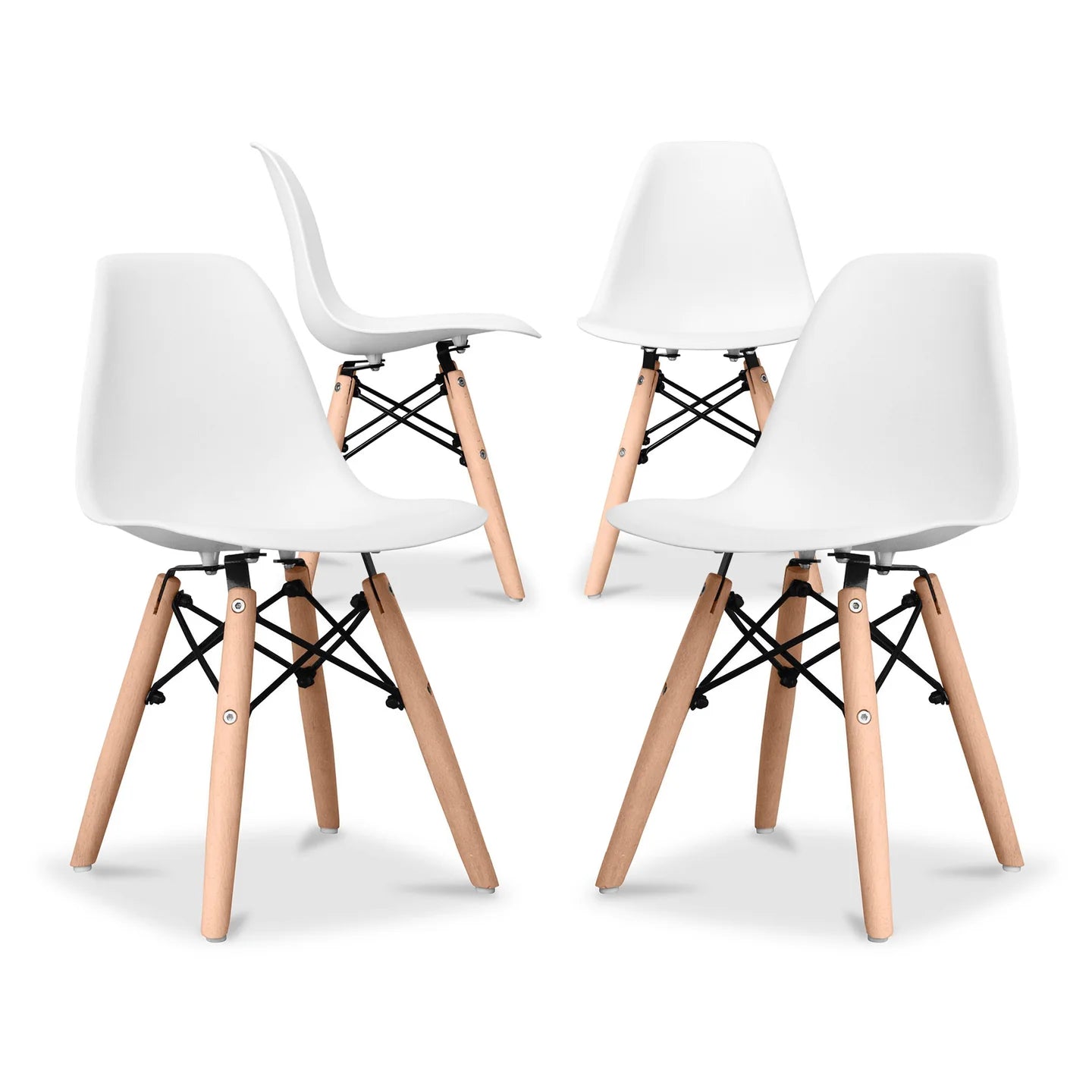 Kids Playroom Chair, White By World Modern Design | Kids Chairs | Modishstore - 11