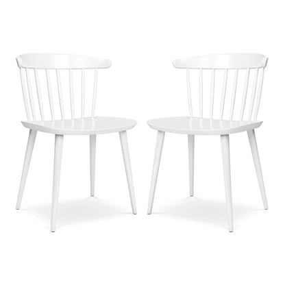 Brook Dining Chair, White By World Modern Design | Dining Chairs | Modishstore - 7