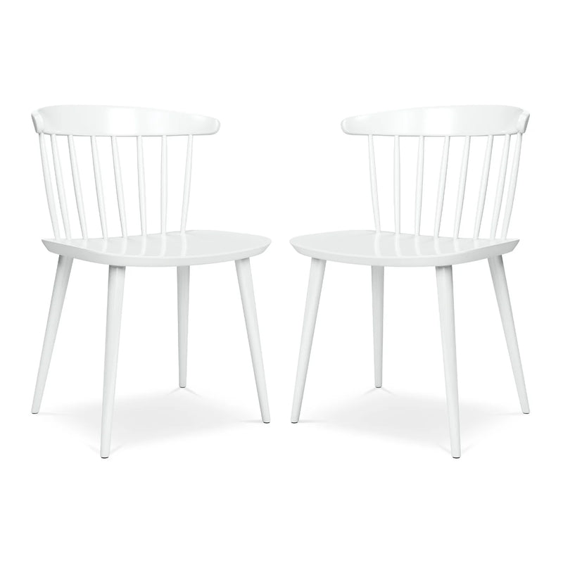Brook Dining Chair, White By World Modern Design | Dining Chairs | Modishstore - 7