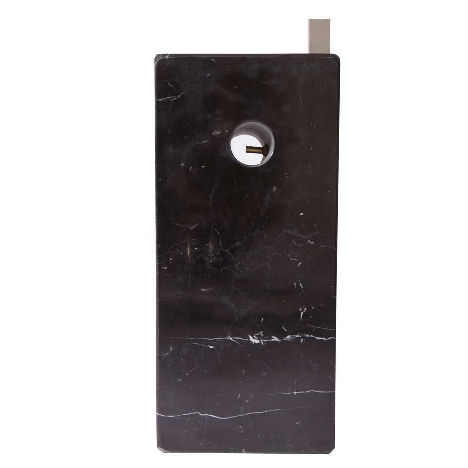 LeisureMod Arco Lamp with Marble Cube Base Modish Store