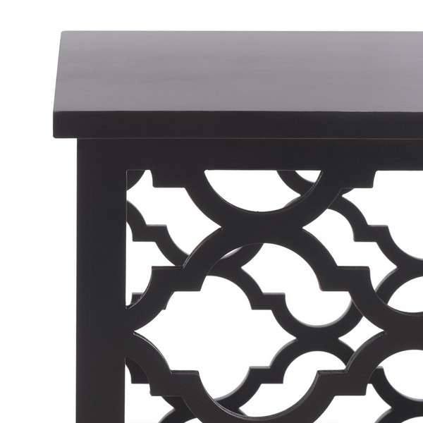 Safavieh Lonny End Table - Black | Accent Tables | Modishstore - 3