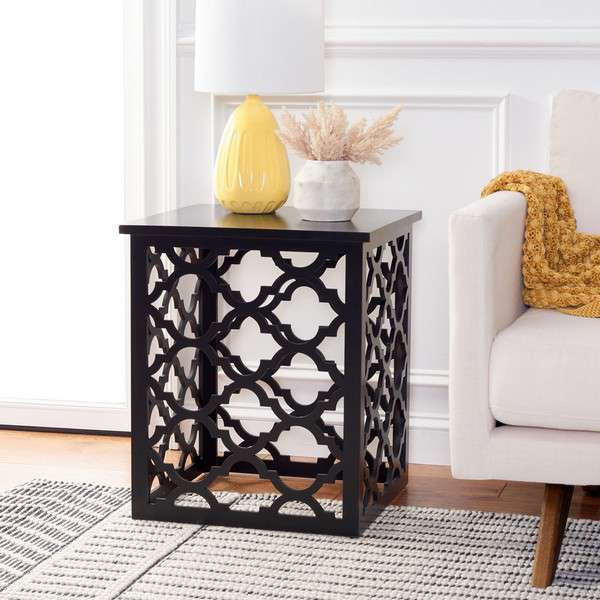 Safavieh Lonny End Table - Black | Accent Tables | Modishstore