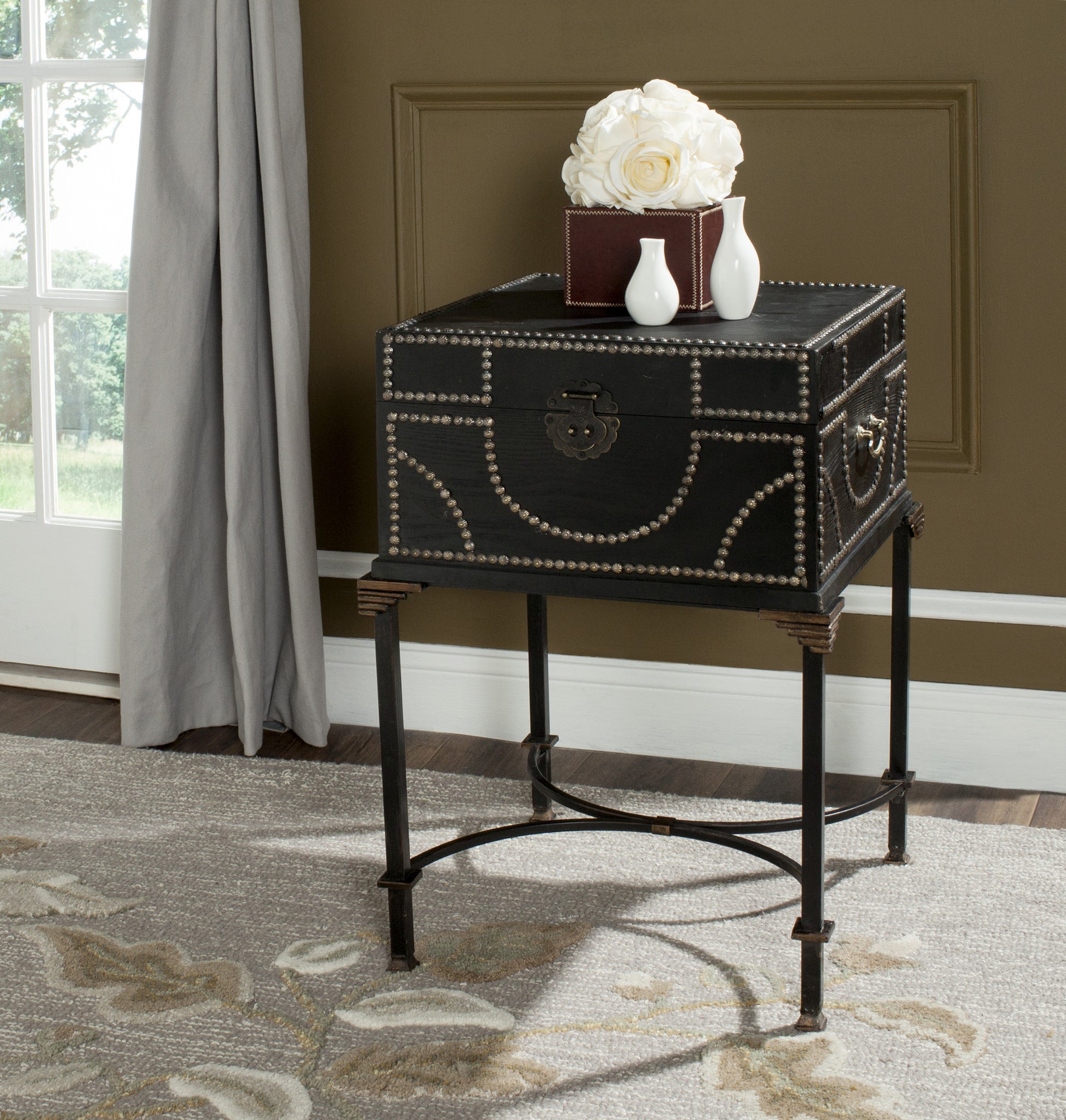 Safavieh Anthony Storage End Table | End Tables | Modishstore - 1