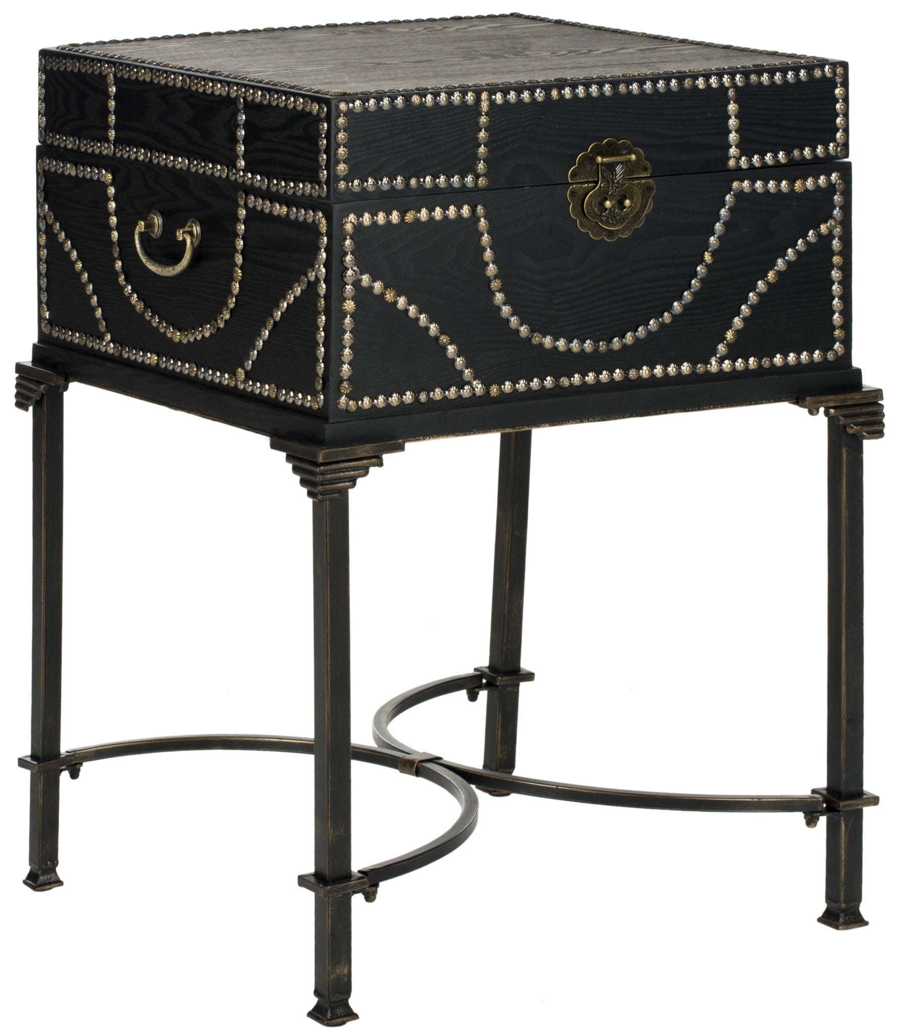 Safavieh Anthony Storage End Table | End Tables | Modishstore - 4