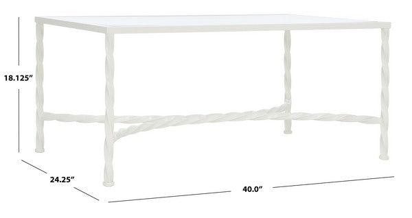 Safavieh Matilda Coffee Table | Coffee Tables | Modishstore - 9