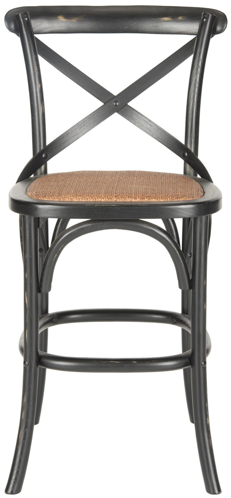 Safavieh Franklin X Back Counter Stool | Counter Stools | Modishstore - 9