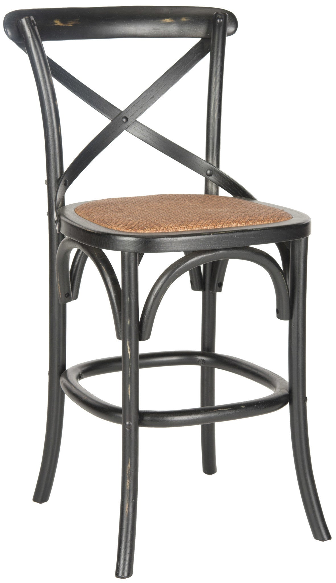 Safavieh Franklin X Back Counter Stool | Counter Stools | Modishstore - 3