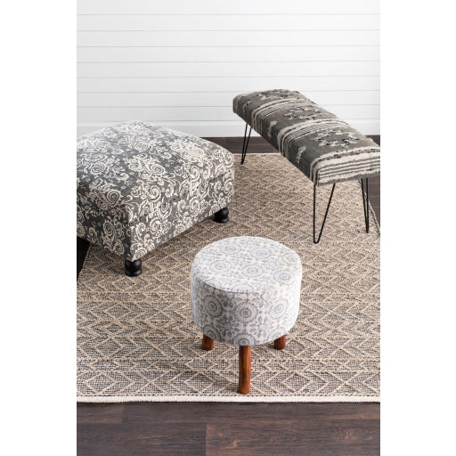 Surya Upholstered Bench - BATU003-481618 | Stools & Benches | Modishstore