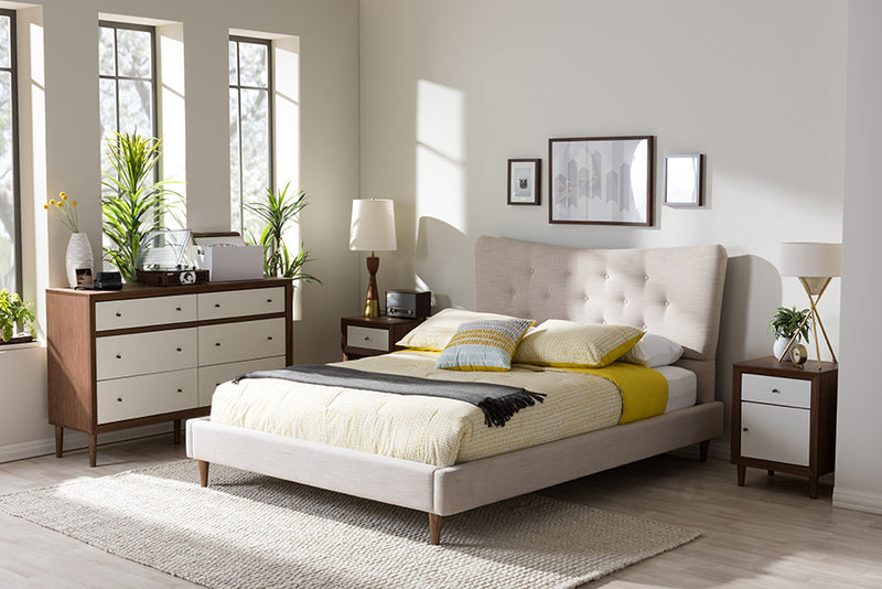 Baxton studio valencia deals bed