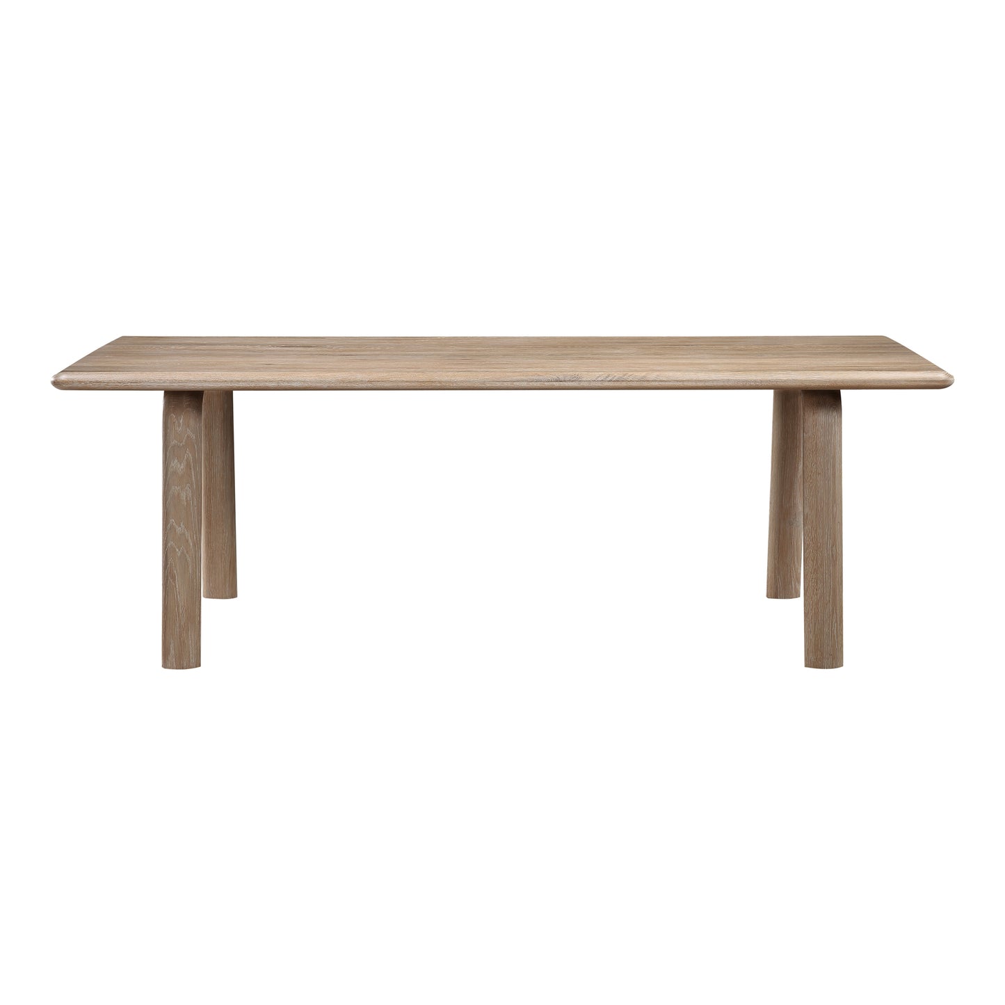 Malibu Dining Table White Oak By Moe's Home Collection | Dining Tables | Modishstore - 2