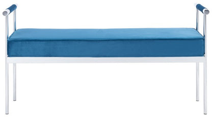 Safavieh Pim Long Rectangle Bench W/ Arms | Benches | Modishstore - 5