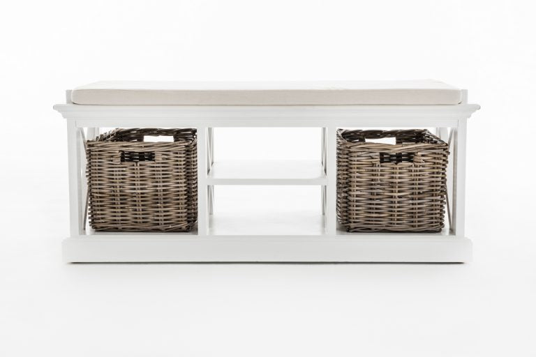 Bench & Basket Set By Novasolo - BE001 | Benches | Modishstore - 8