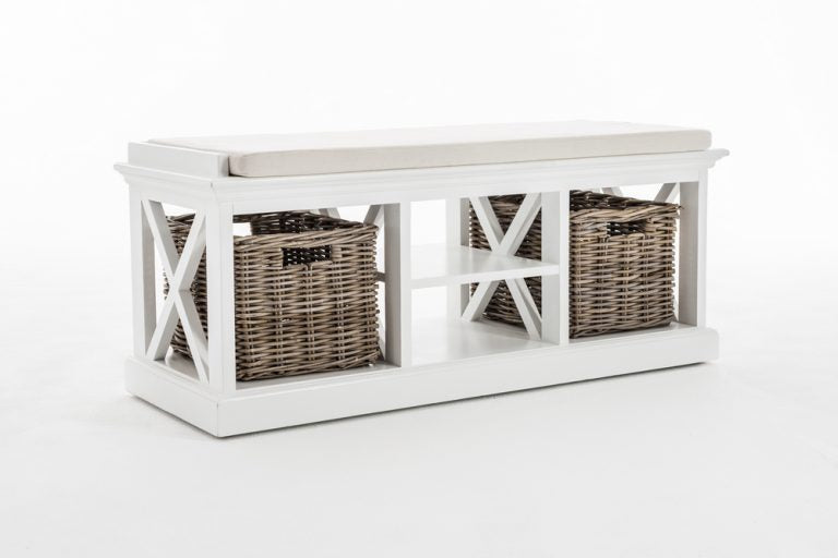 Bench & Basket Set By Novasolo - BE001 | Benches | Modishstore - 7