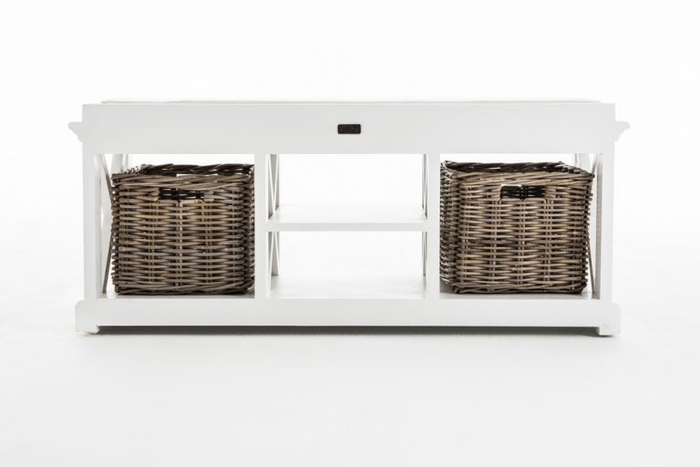 Bench & Basket Set By Novasolo - BE001 | Benches | Modishstore - 4