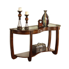 Crystal Falls Transitional Style Sofa Table  By Benzara
