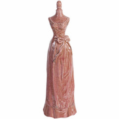 Princess Look Mannequin In Brick Red Finish  By Benzara