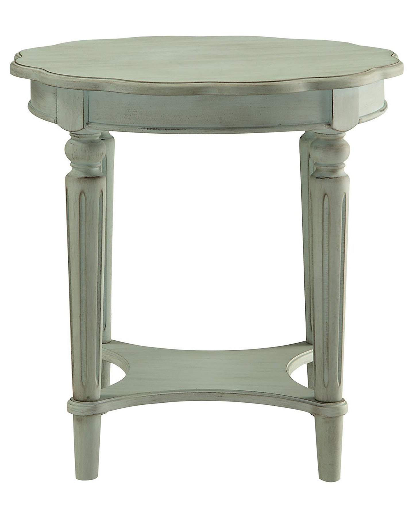 Fordon End Table, Antiqued Green By Benzara | Side Tables |  Modishstore  - 2