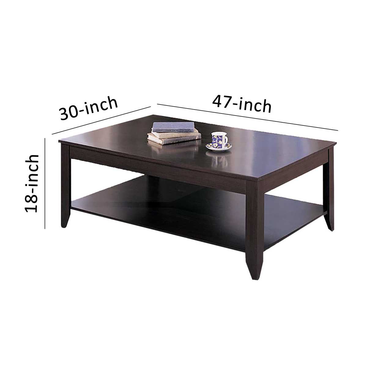 Amazingly Designed 3 Piece Occasional Table Set, Brown  By Benzara | Coffee Tables |  Modishstore  - 2