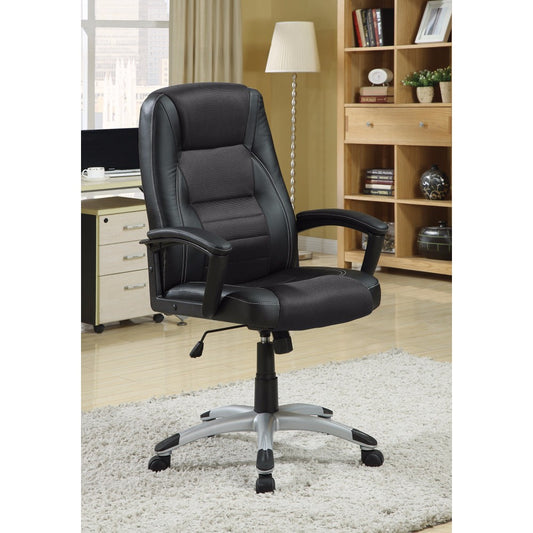 BLU Home Omega Swivel Office Chair Low Back - Tan