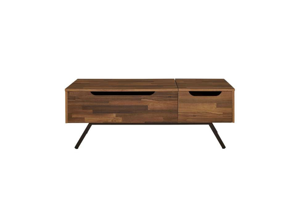 Wooden Coffee Table With Lift Top Storage And 1 Drawer, Walnut Brown By Benzara | Coffee Tables |  Modishstore 