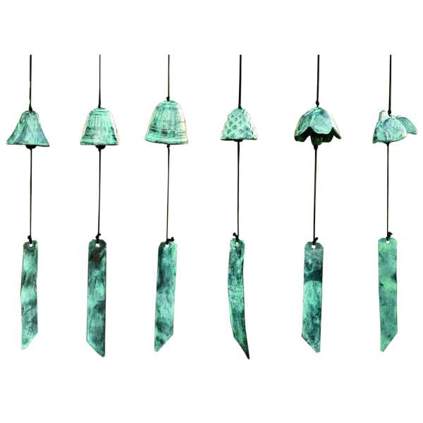 Nambu Bell Wind Chimes S/6 By SPI Home | Decor | Modishstore