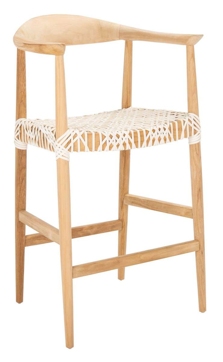 Safavieh Bandelier Counter Stool - Natural | Counter Stools | Modishstore - 2