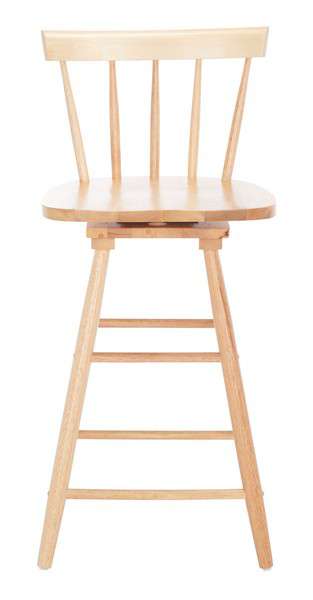 Safavieh Tage Swivel Counter Stool - Natural | Counter Stools | Modishstore - 2