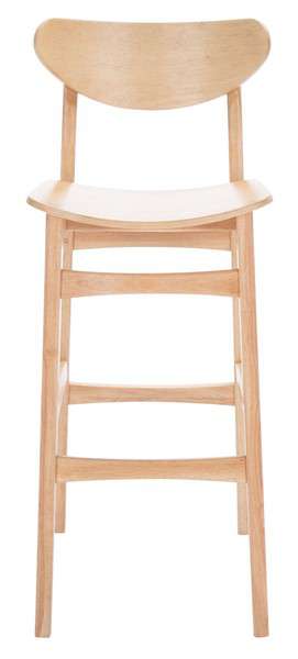 Safavieh Thaxton Bar Stool Set Of 2 - Natural | Bar Stools | Modishstore - 2