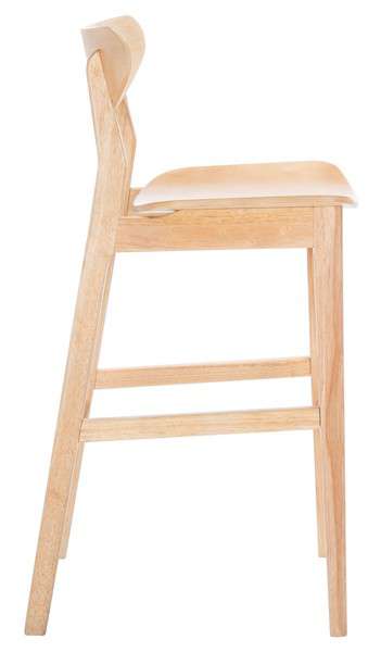 Safavieh Thaxton Bar Stool Set Of 2 - Natural | Bar Stools | Modishstore - 3