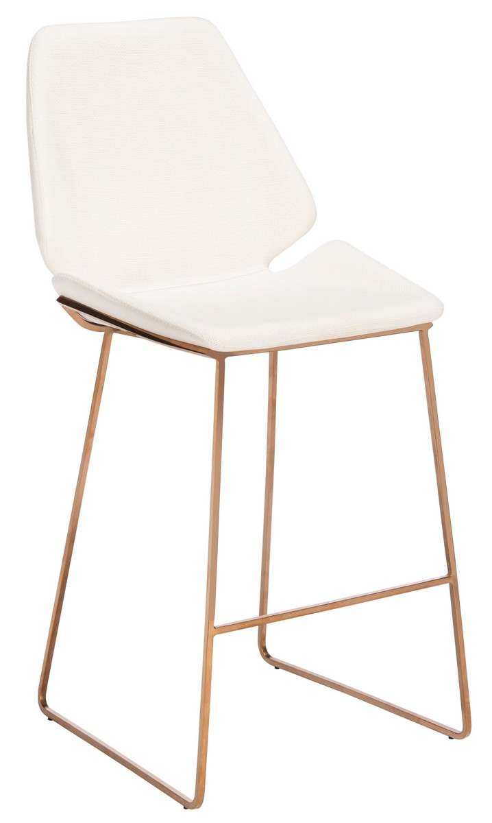 Safavieh Masami Counter Stool - White | Counter Stools | Modishstore - 3