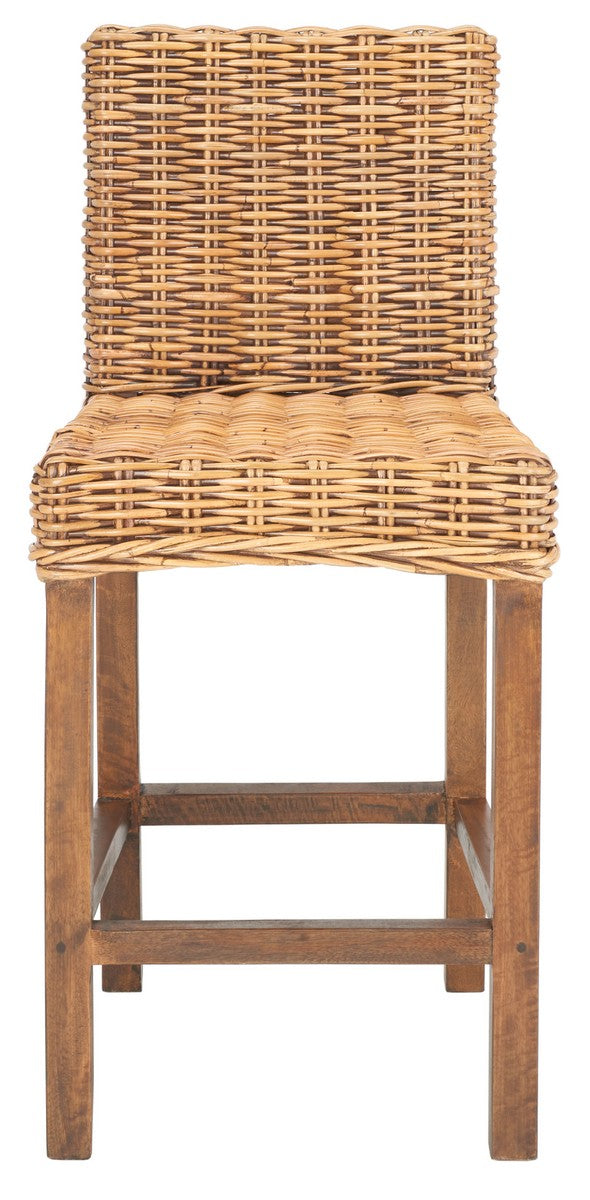 Safavieh Tobie Rattan Counter Stool | Counter Stools | Modishstore - 3