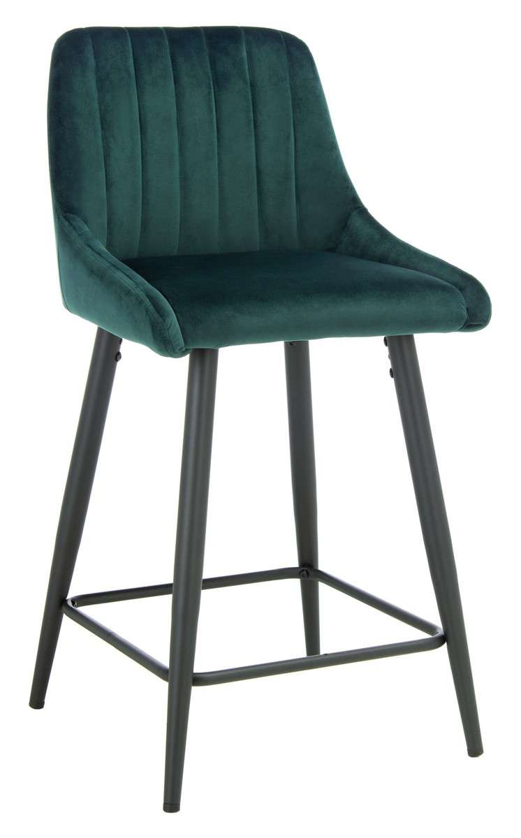 Safavieh Helga Counter Stool - Malachite Green | Counter Stools | Modishstore - 2