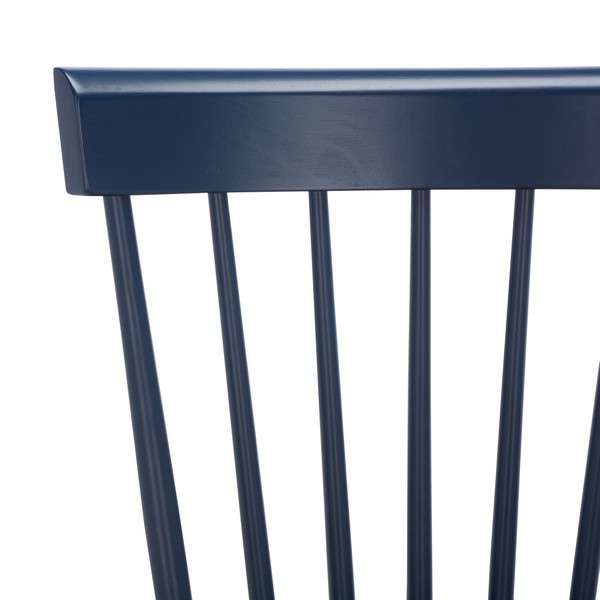 Safavieh Providence Counter Stool Set Of 2 - Navy | Counter Stools | Modishstore - 3